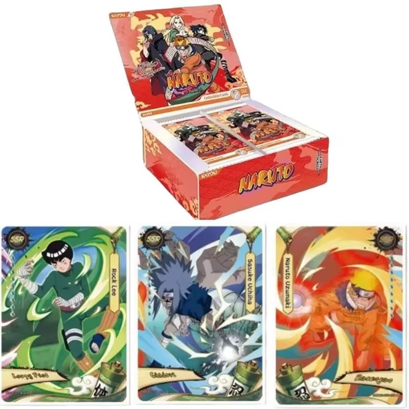 Board Game Naruto - Oryginalne karty KAYOU Angielskie Karty NARUTO