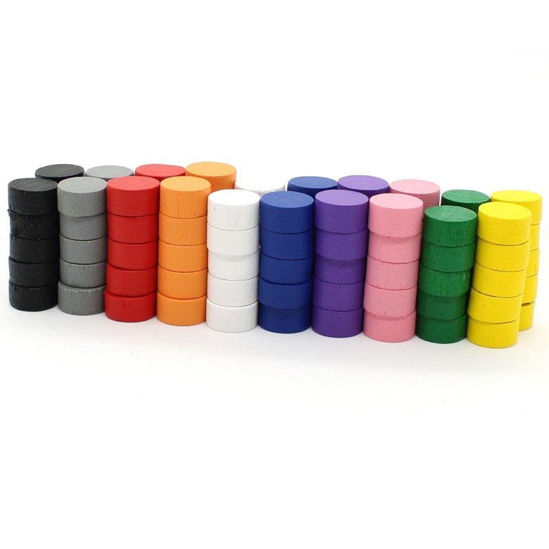 Game Token Counter - 10MM token dysków do gier 10/50/100/200/500