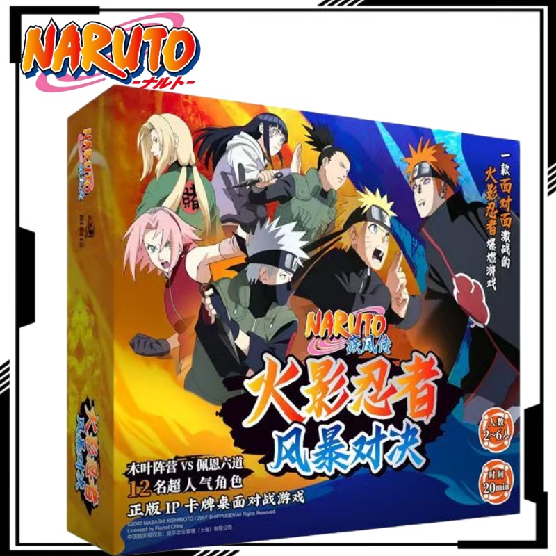 Board Game Naruto - Gra planszowa Naruto z dwoma frakcjami,