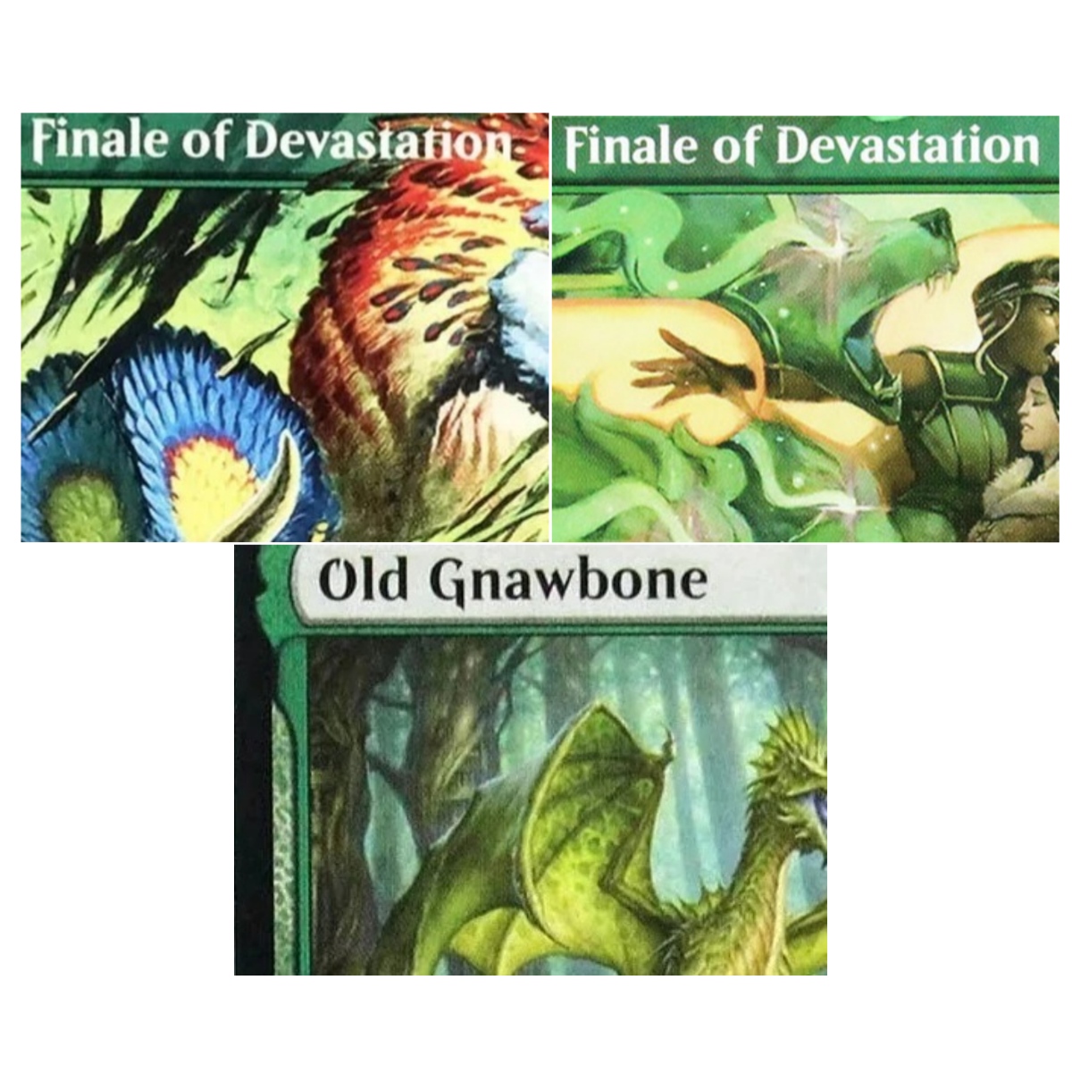 Board Game Quest - Karty Proxy TCG Old Gnawbone/Finale of