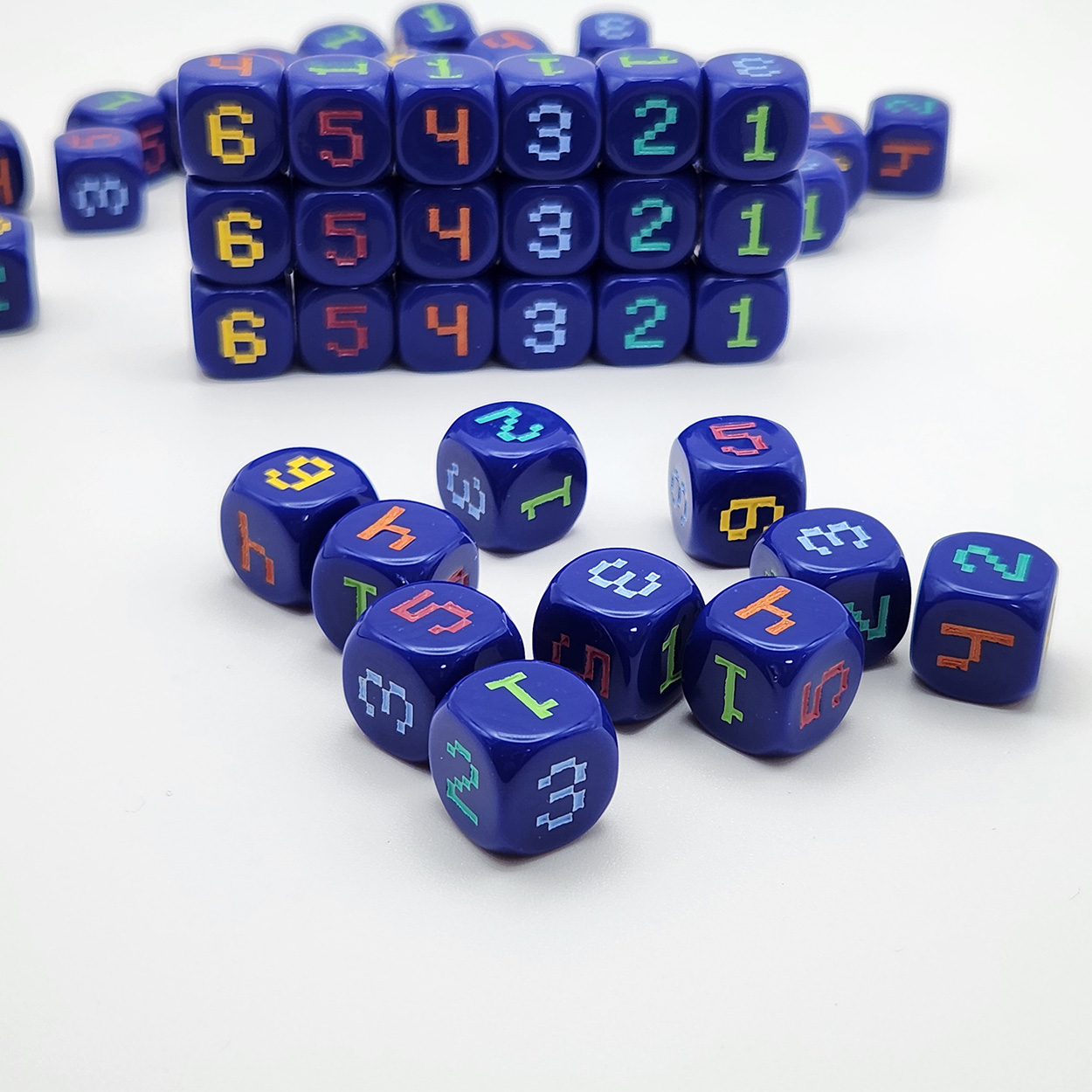 10 sztuk 14mm 6-ścienne zaokrą – Game Token Counter recenzja i cena