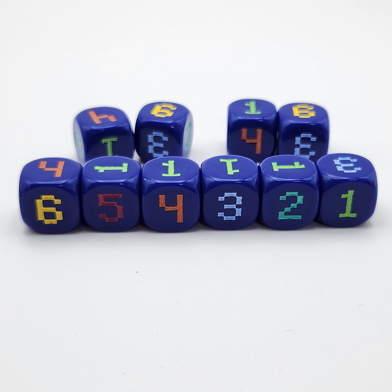 10 sztuk 14mm 6-ścienne zaokrą – Game Token Counter recenzja i cena