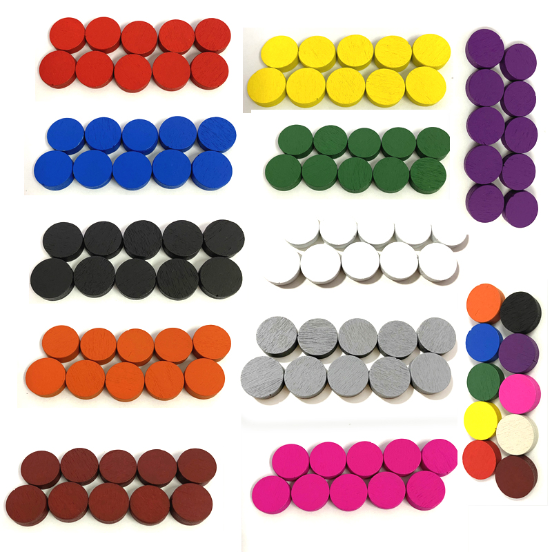50 sztuk 15 * 5MM 11 kolorów D – Game Token Counter recenzja i cena