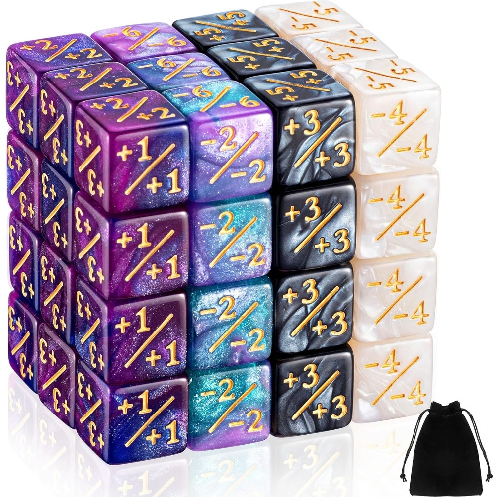 48 szt. Kostki do liczenia - Z – Game Token Counter recenzja i cena
