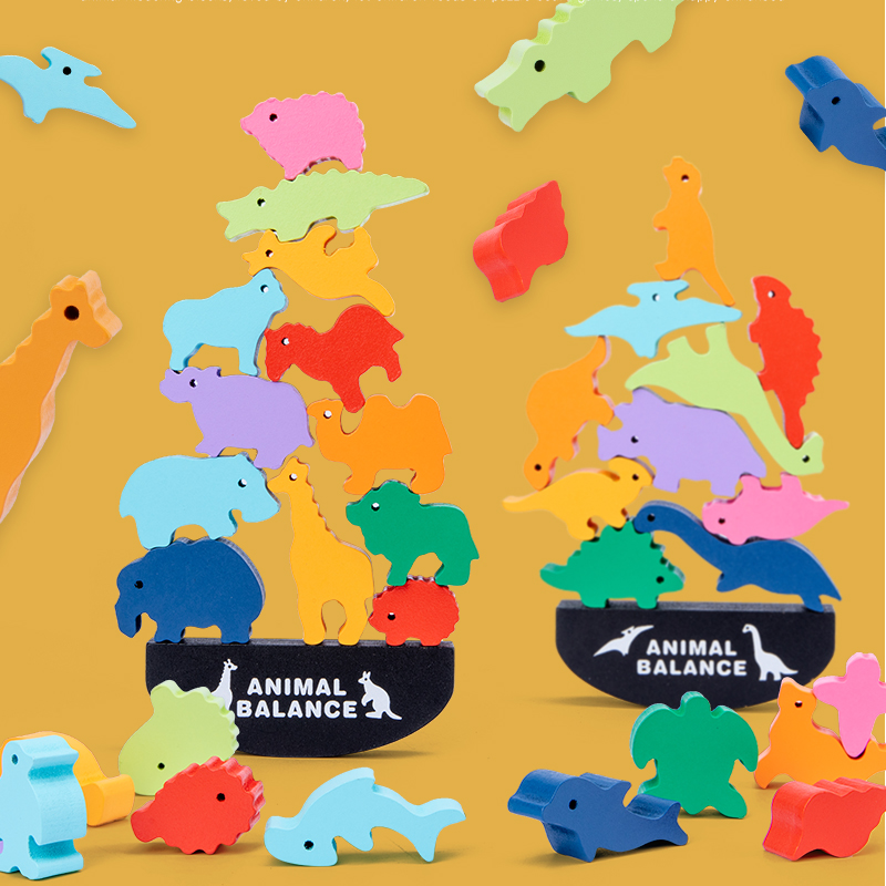 Montessori Drewniane Klocki Ba – Board Game With Questions recenzja i cena