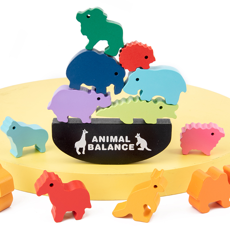 Montessori Drewniane Klocki Ba – Board Game With Questions recenzja i cena