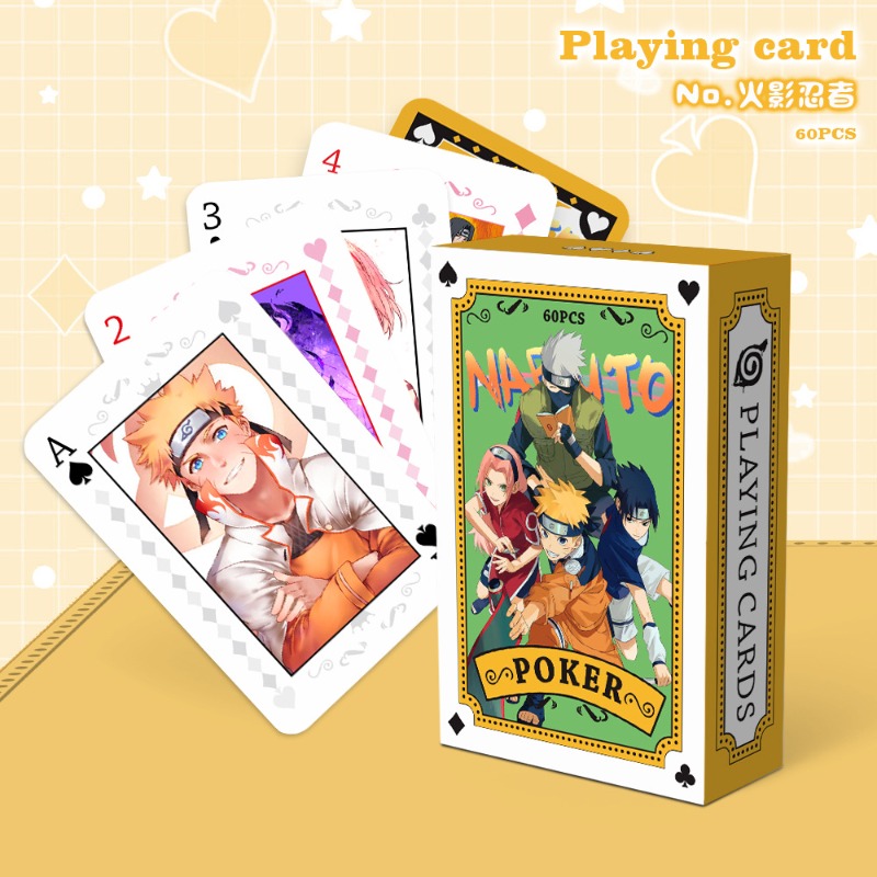 Karty do pokera One Piece Naru – Board Game Naruto recenzja i cena