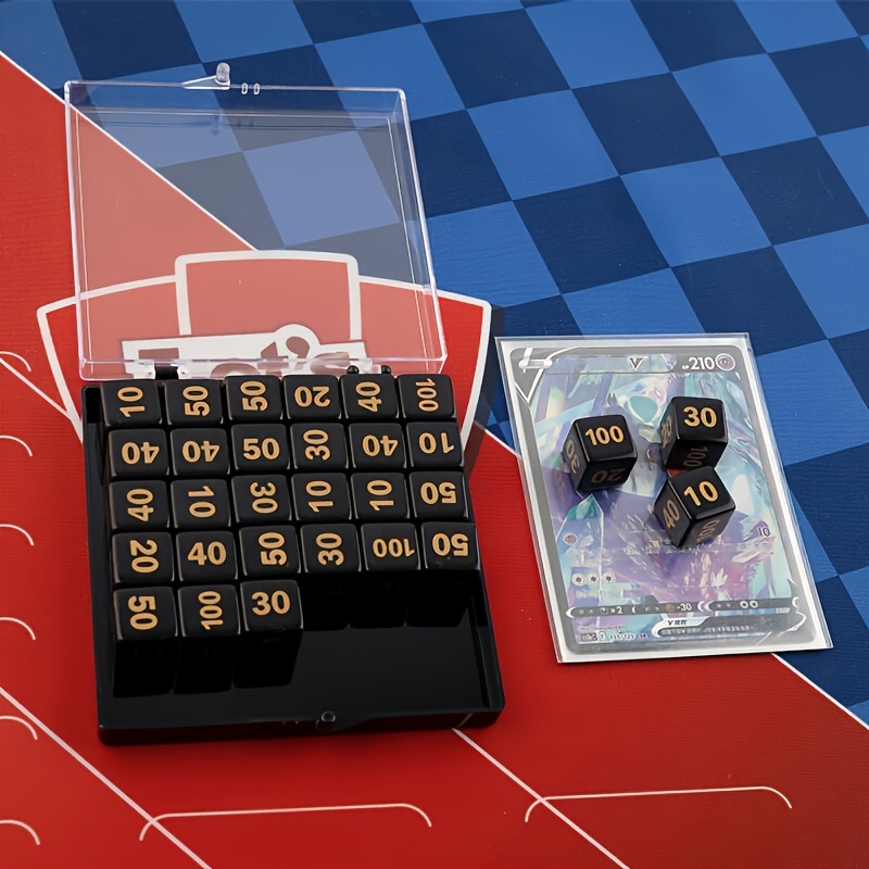 10 szt. Kostek do PTCG, akrylo – Game Token Counter recenzja i cena