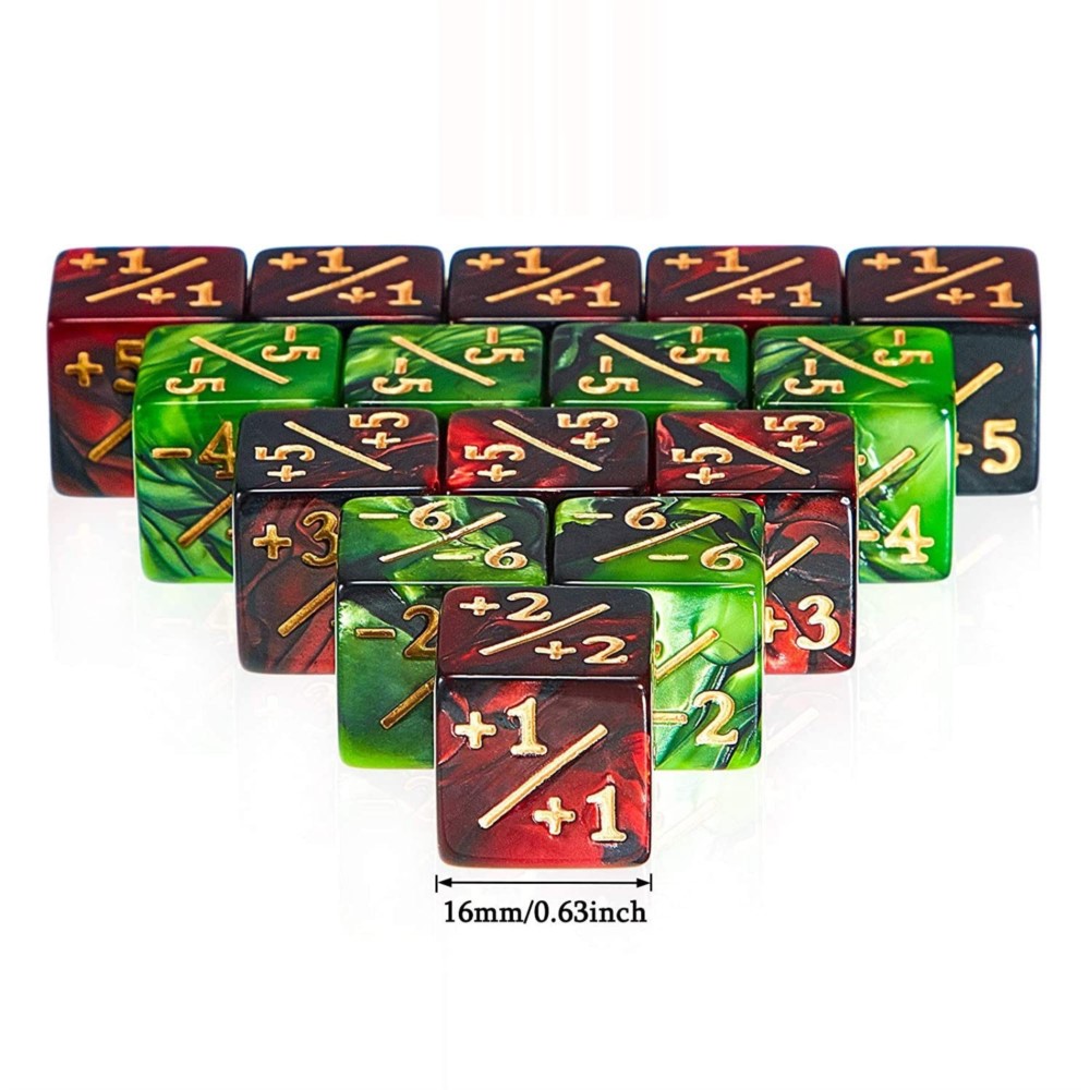 10 SZTUK 16mm 6-ścienne Kostki – Game Token Counter recenzja i cena