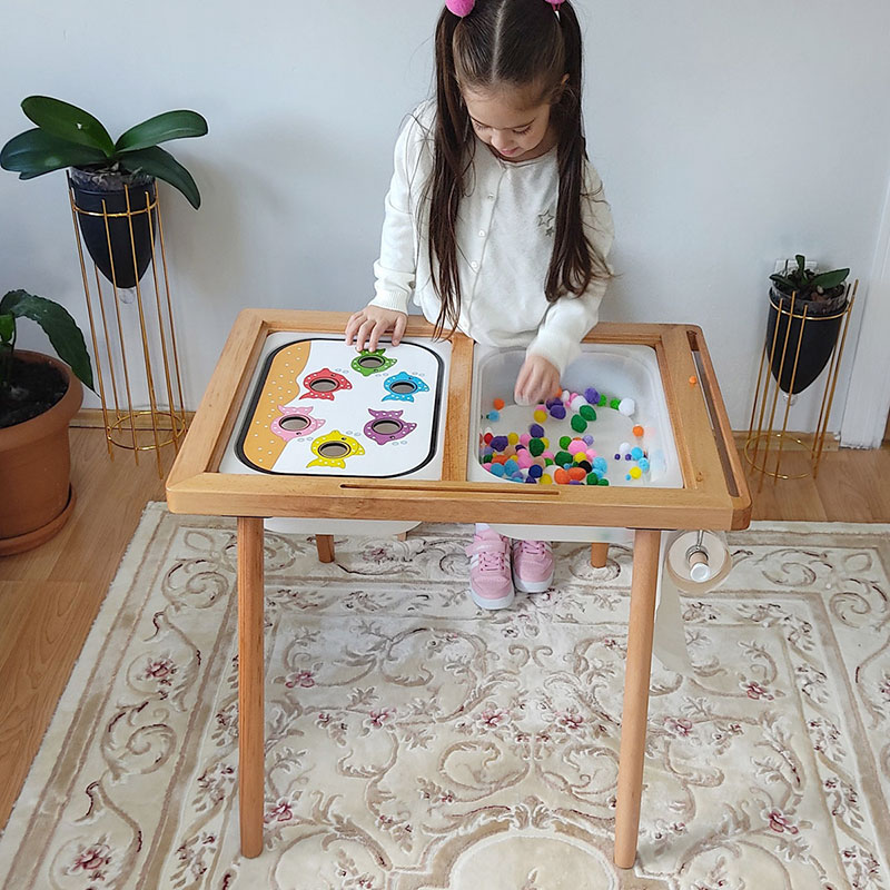 Gry Montessori dla dzieci Tren – Board Game With Questions recenzja i cena